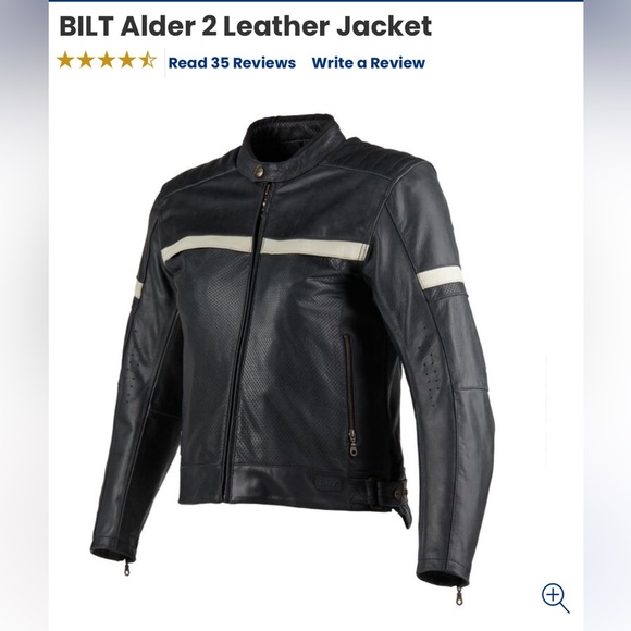 BILT Alder 2 Leather Jacket (Size 46) - Picture 4 of 8